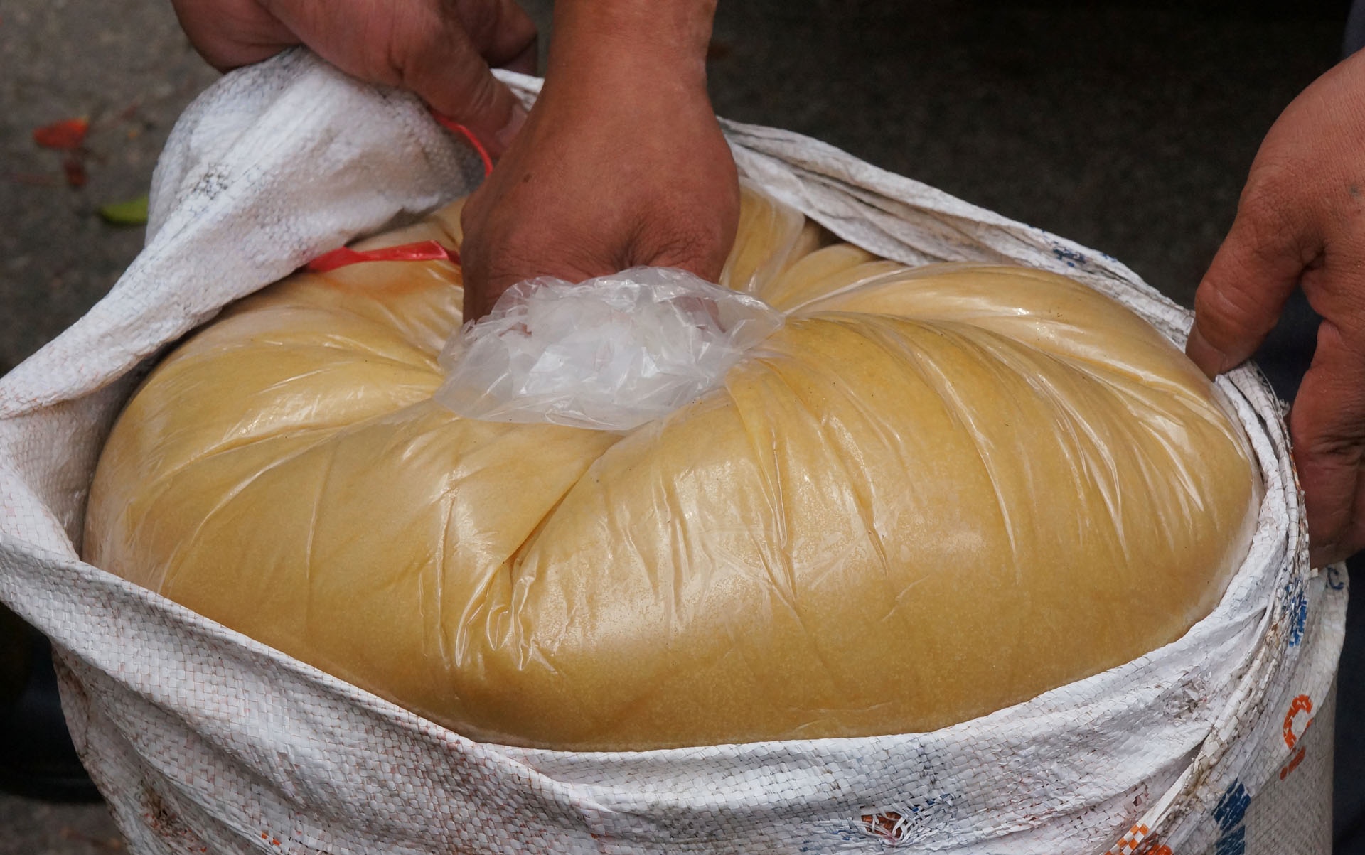 Chan vu mua ban 5 tan mo dong vat hoi tanh hinh anh