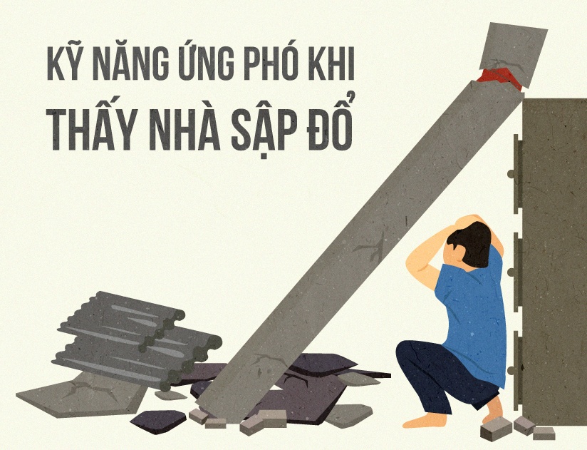 Ky nang thoat nan khi nha sap do hinh anh