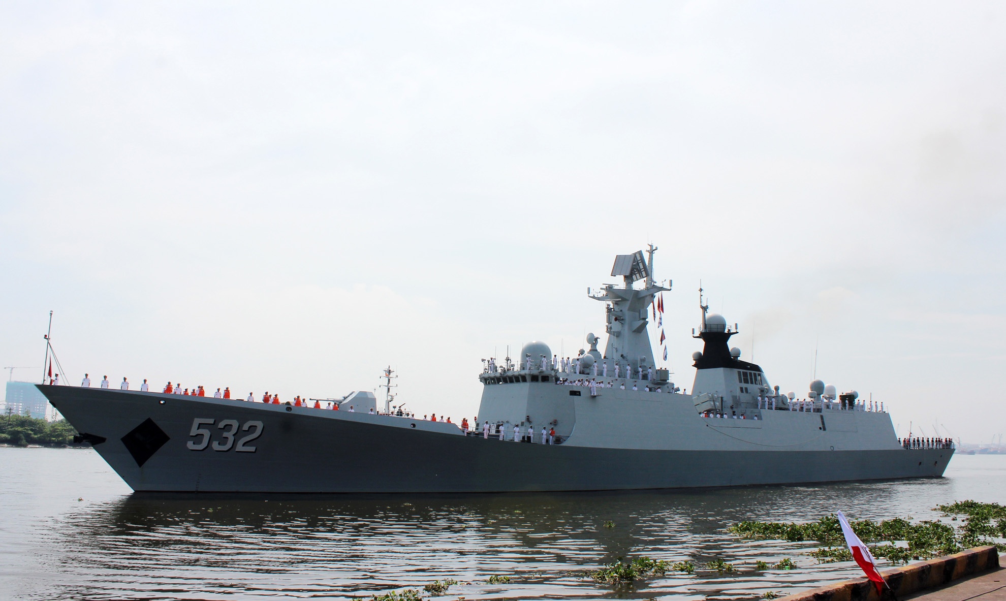 tau Hai quan Trung Quoc tham Cang quoc te TP.HCM anh 1