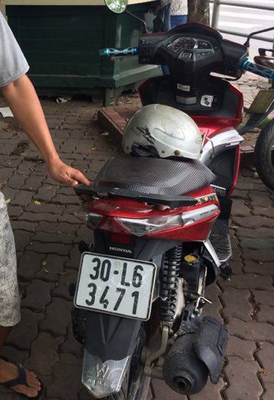 Tìm được xe bị trộm ảnh 1 Tim duoc xe bi trom anh 1