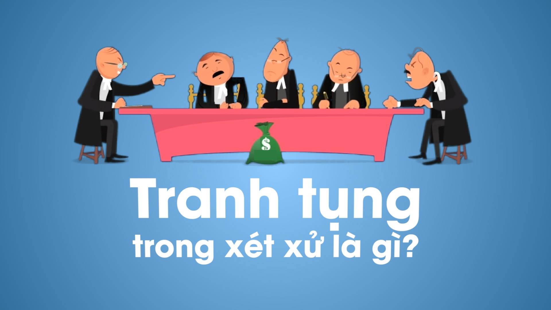 Vi sao ben buoc toi va go toi phai tranh tung tai toa? hinh anh
