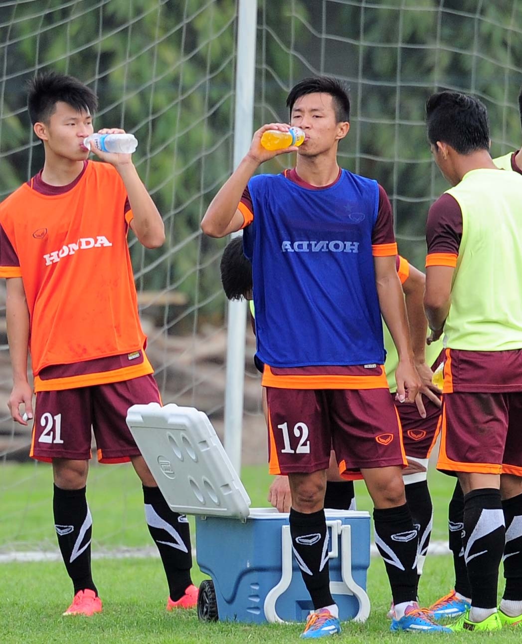 nhieu VDV bi tai nan giao thong anh 1