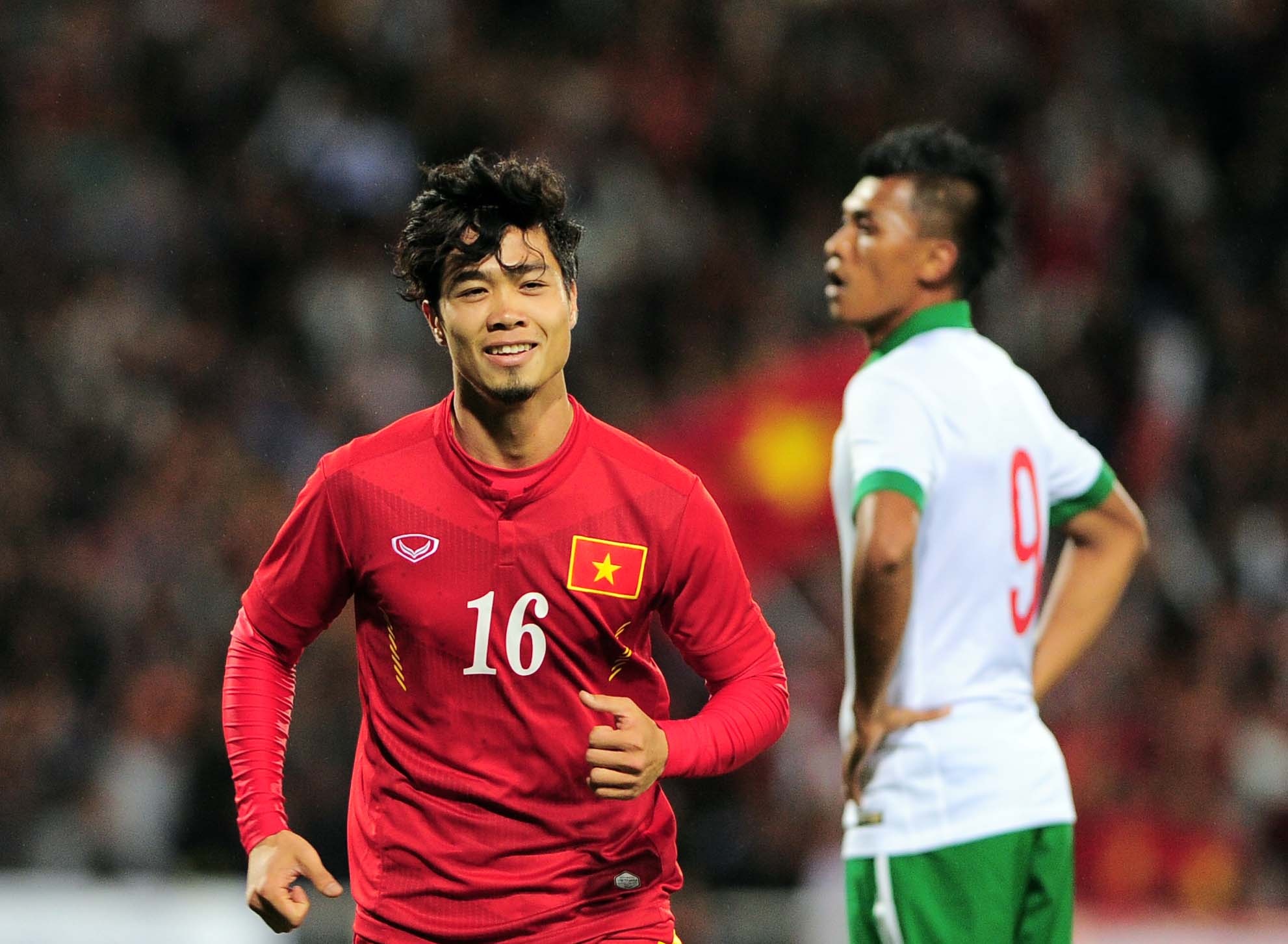 Hinh anh tuyen Viet Nam chien thang nghet tho Indonesia hinh anh