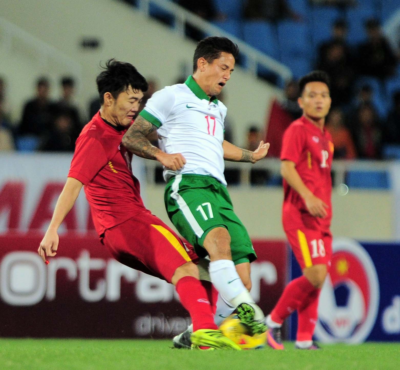 Xuan Truong qua tai o tuyen giua anh 1