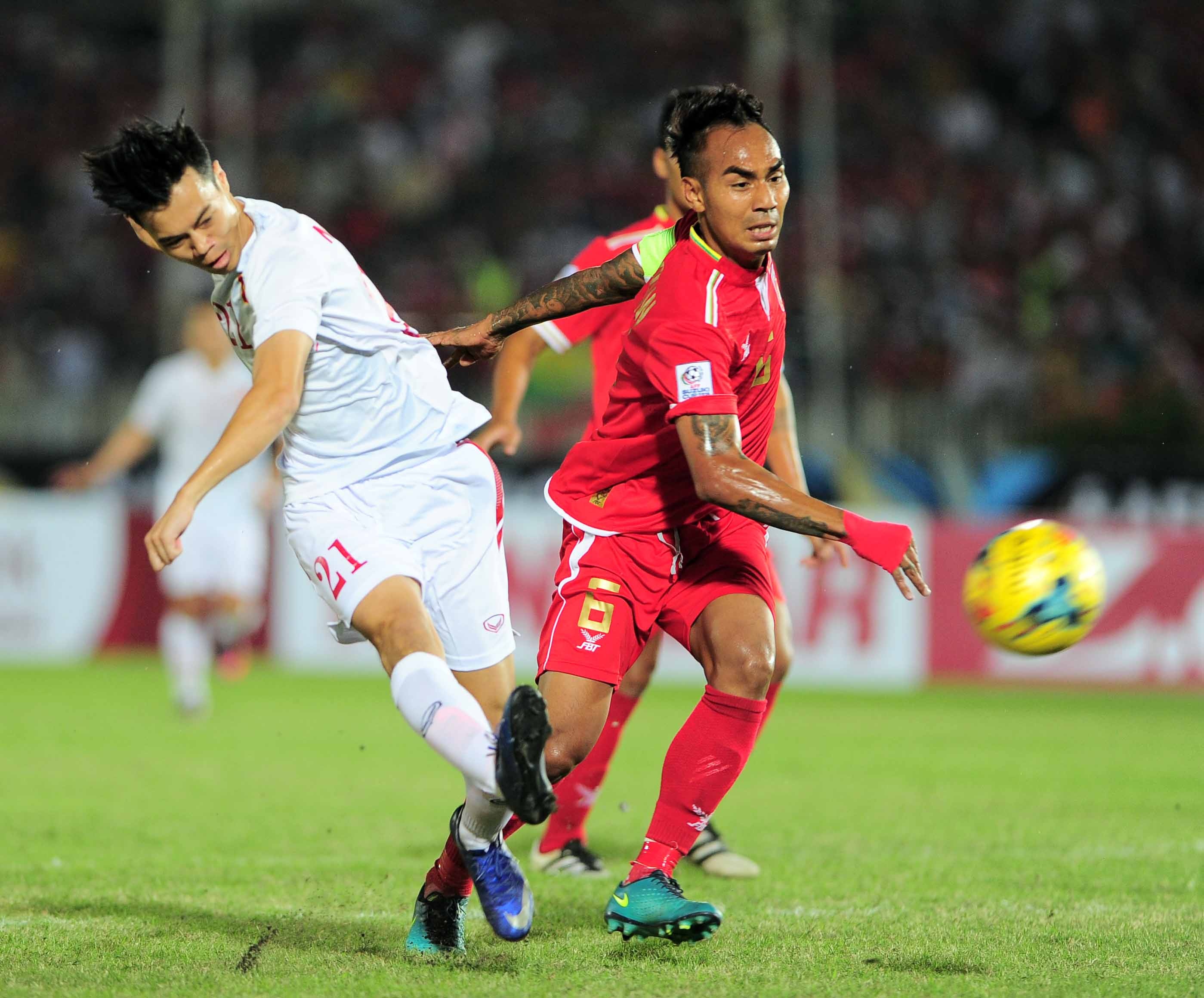 ĐT Việt Nam đánh bại Myanmar ảnh 3 DT Viet Nam danh bai Myanmar anh 3