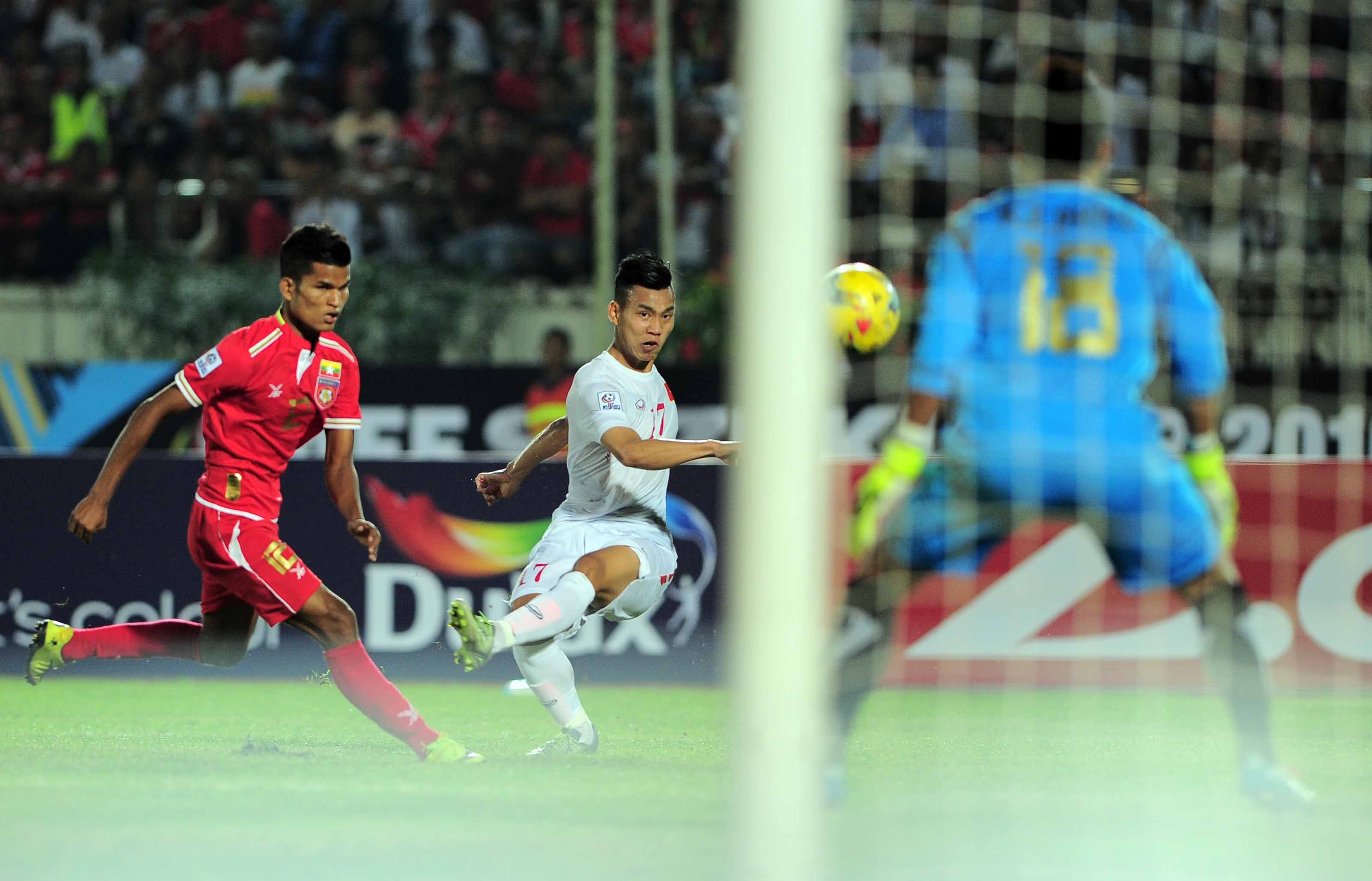 ĐT Việt Nam đánh bại Myanmar ảnh 8 DT Viet Nam danh bai Myanmar anh 8
