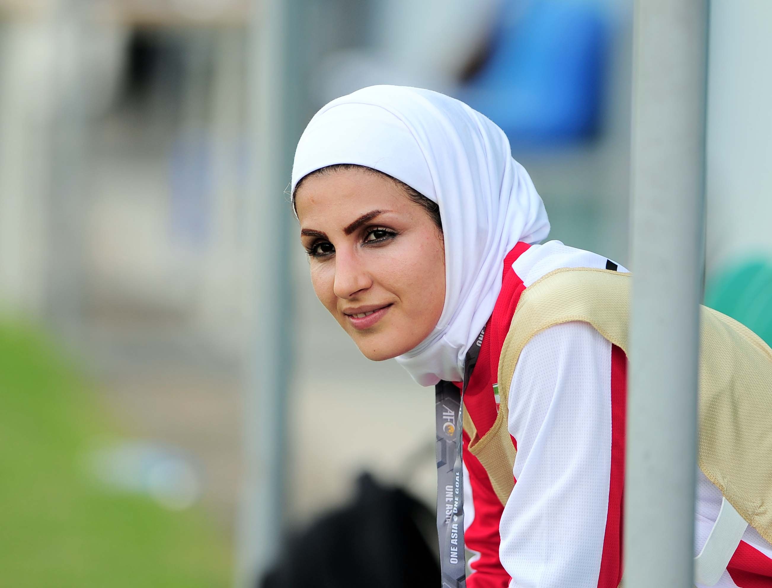 ve dep cau thu nu Iran anh 1