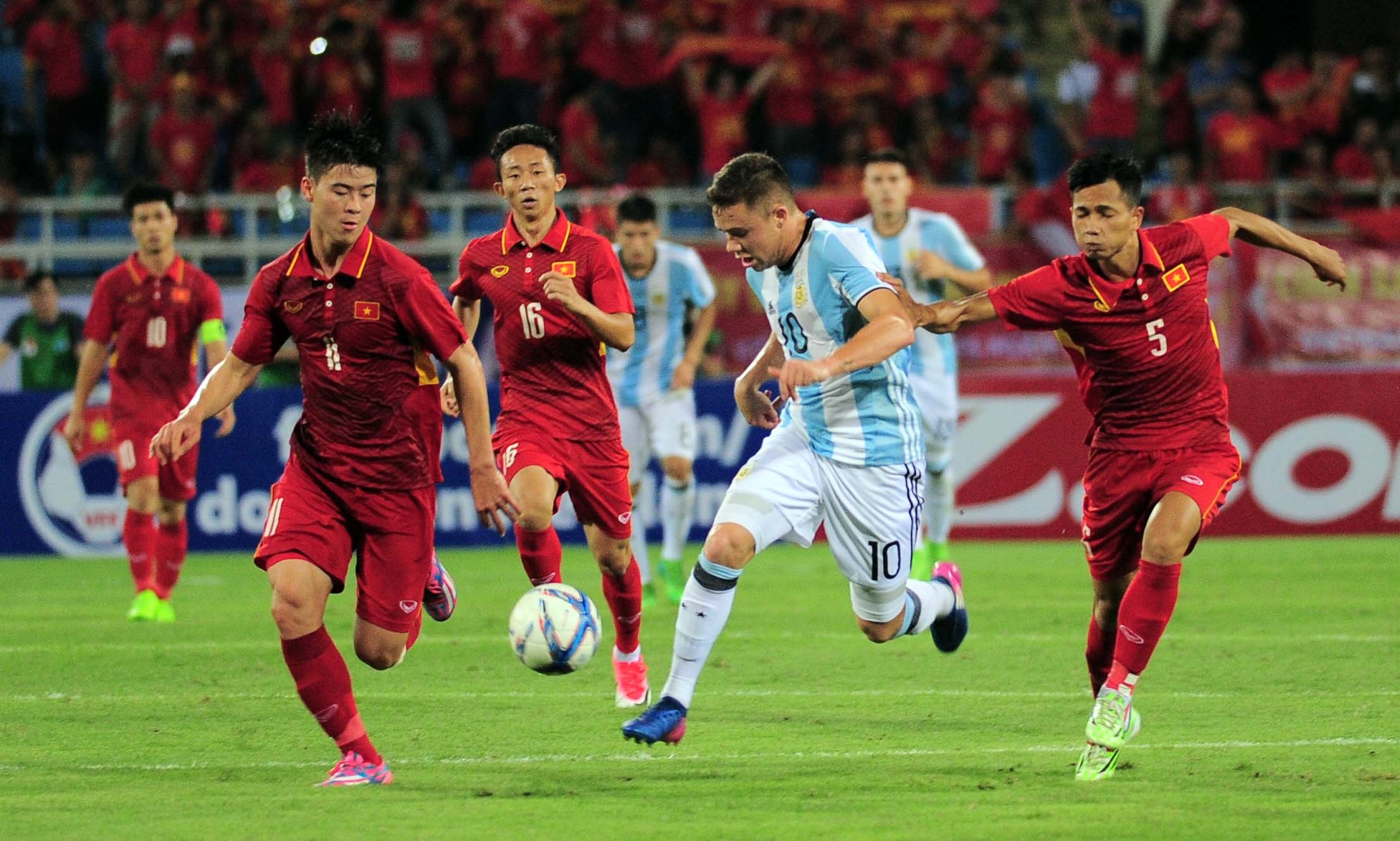 U22 Viet Nam vs U20 Argentina anh 2