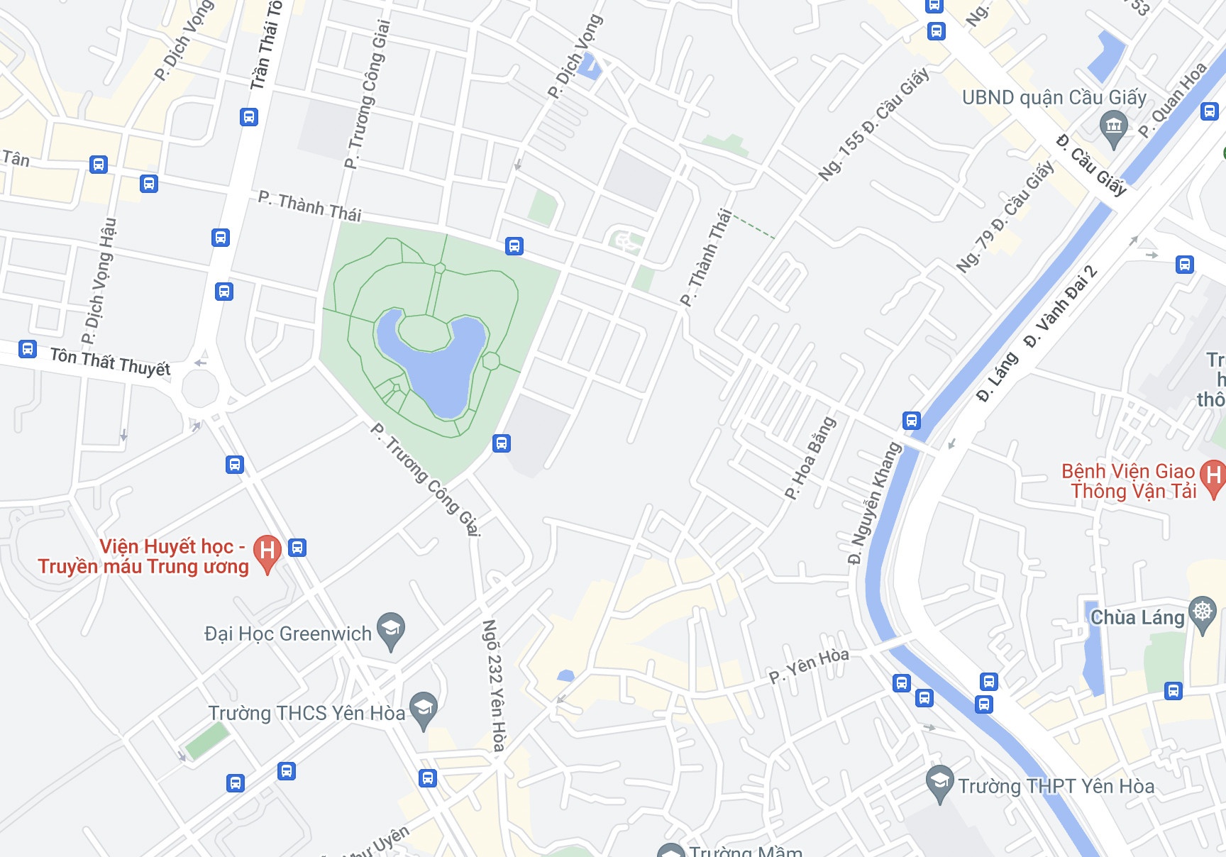 Cong vien Cau Giay xuong cap anh 15