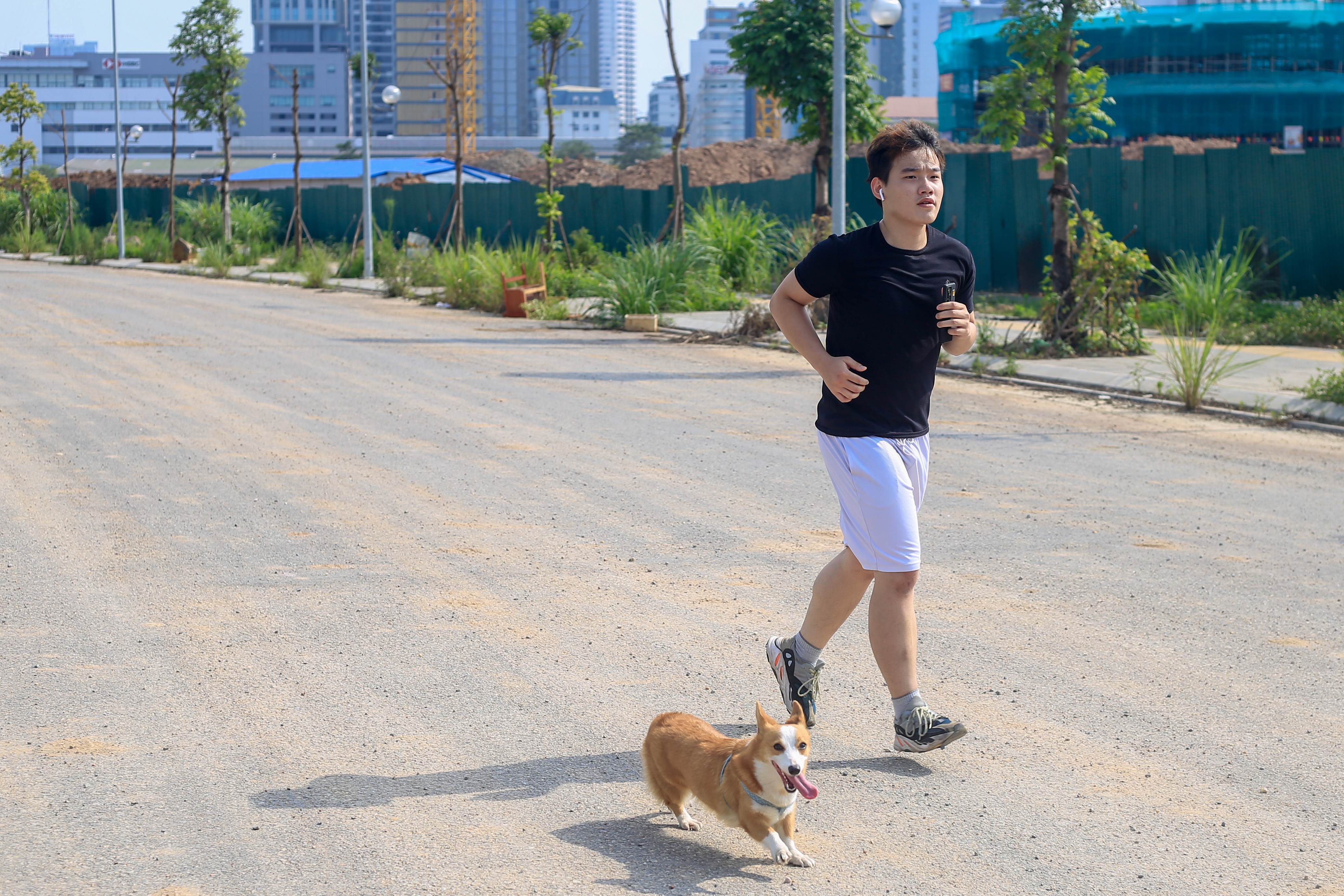 cong vien,  ho dieu hoa cham tien do anh 10