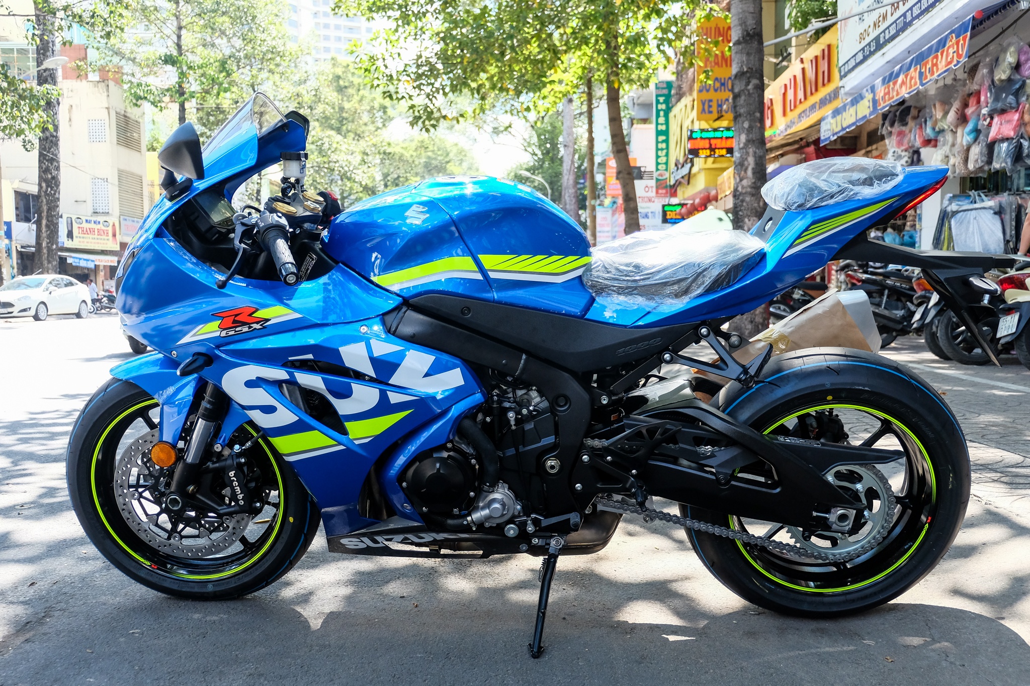 Suzuki GSXR 600 Р·РµР»С‘РЅС‹Р№