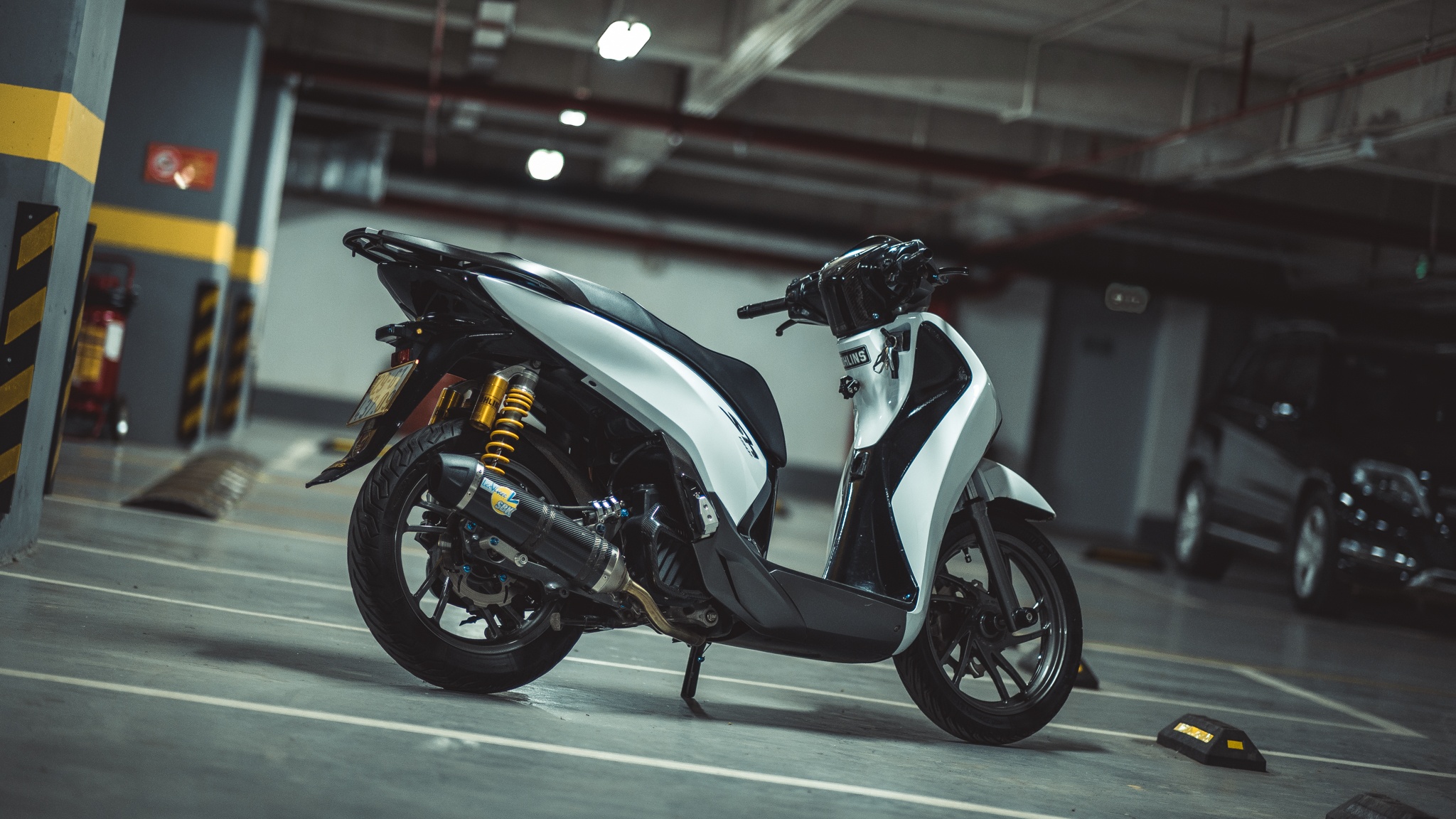 Honda SH độ khủng ảnh 2 Honda SH do khung anh 2