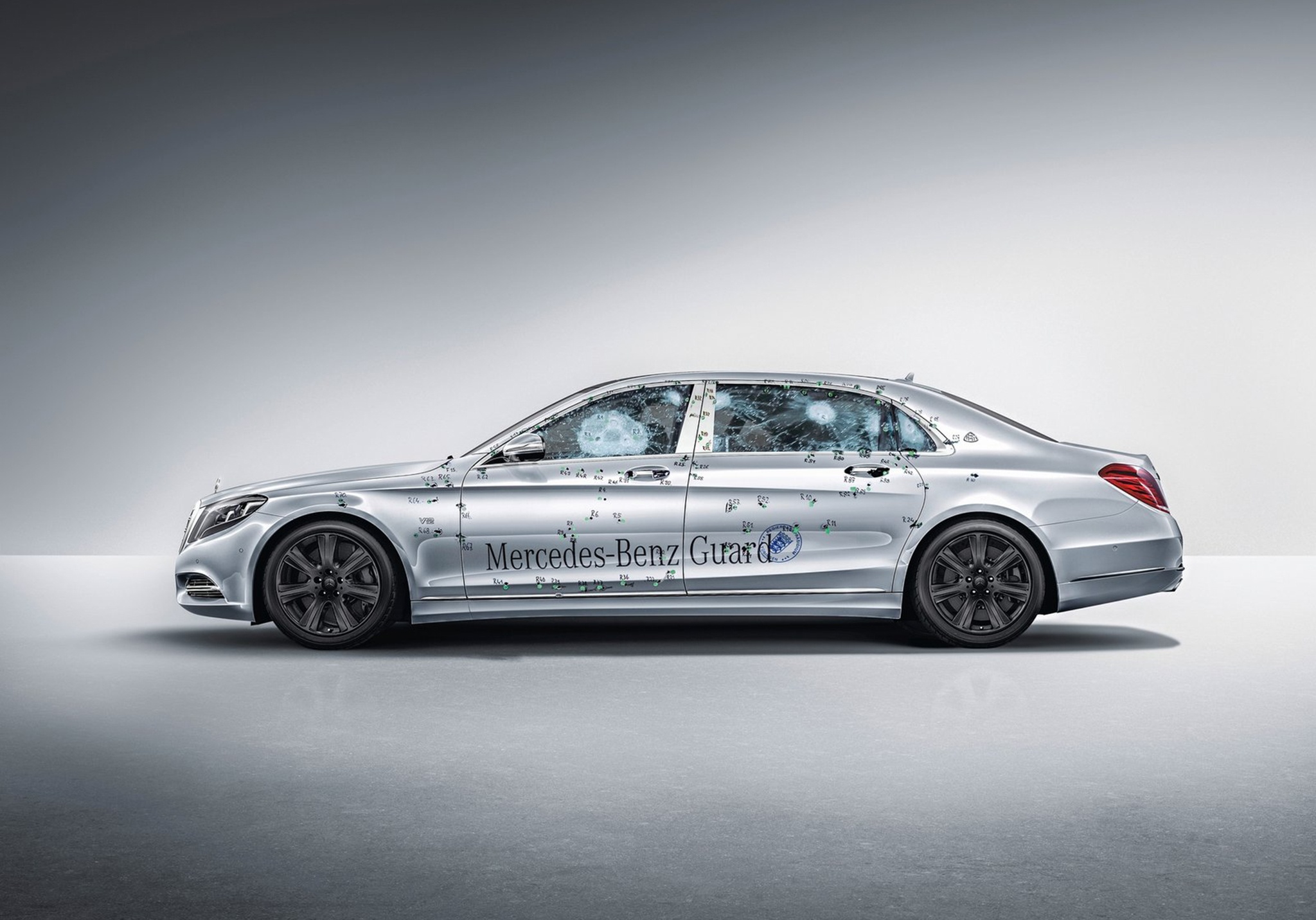 Mercedes-Maybach S600 Guard ảnh 4 Mercedes-Maybach S600 Guard anh 4