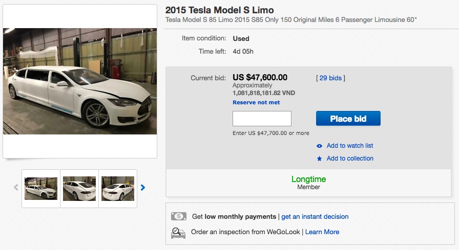 Tesla Model S Limo anh 2