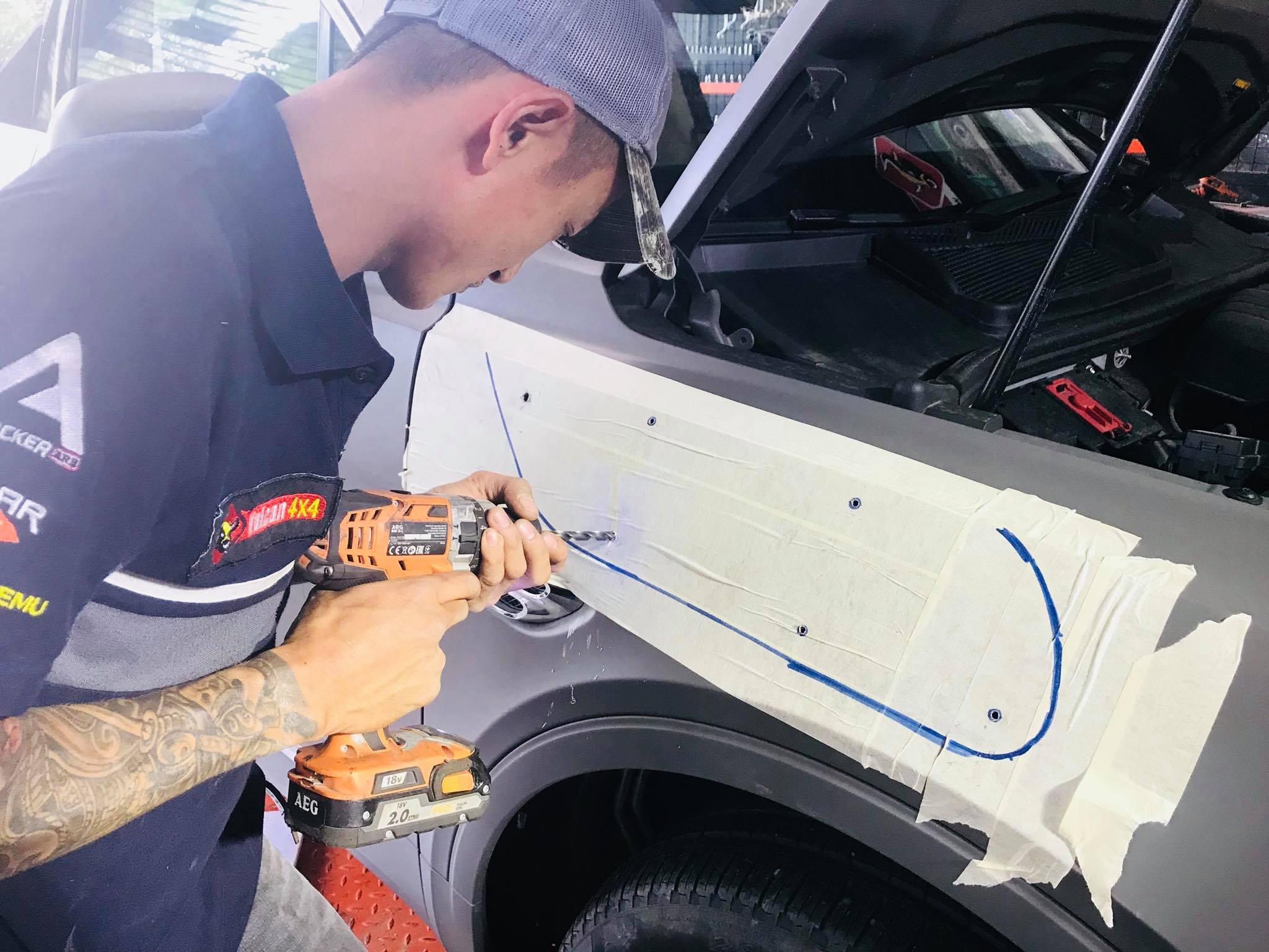 SUV hạng sang độ ống thở ảnh 4 SUV hang sang do ong tho anh 4