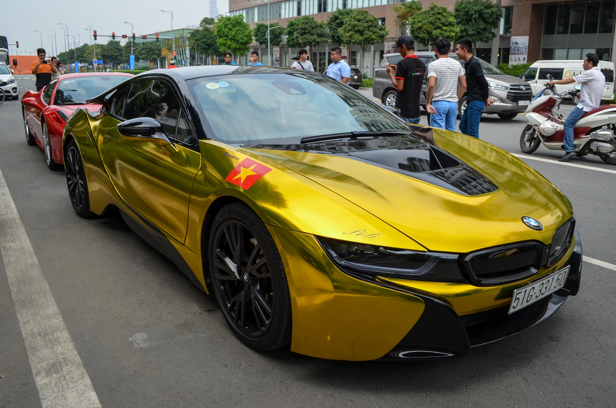 Cường Đô La diễu hành siêu xe ảnh 11 Cuong Do La dieu hanh sieu xe anh 11