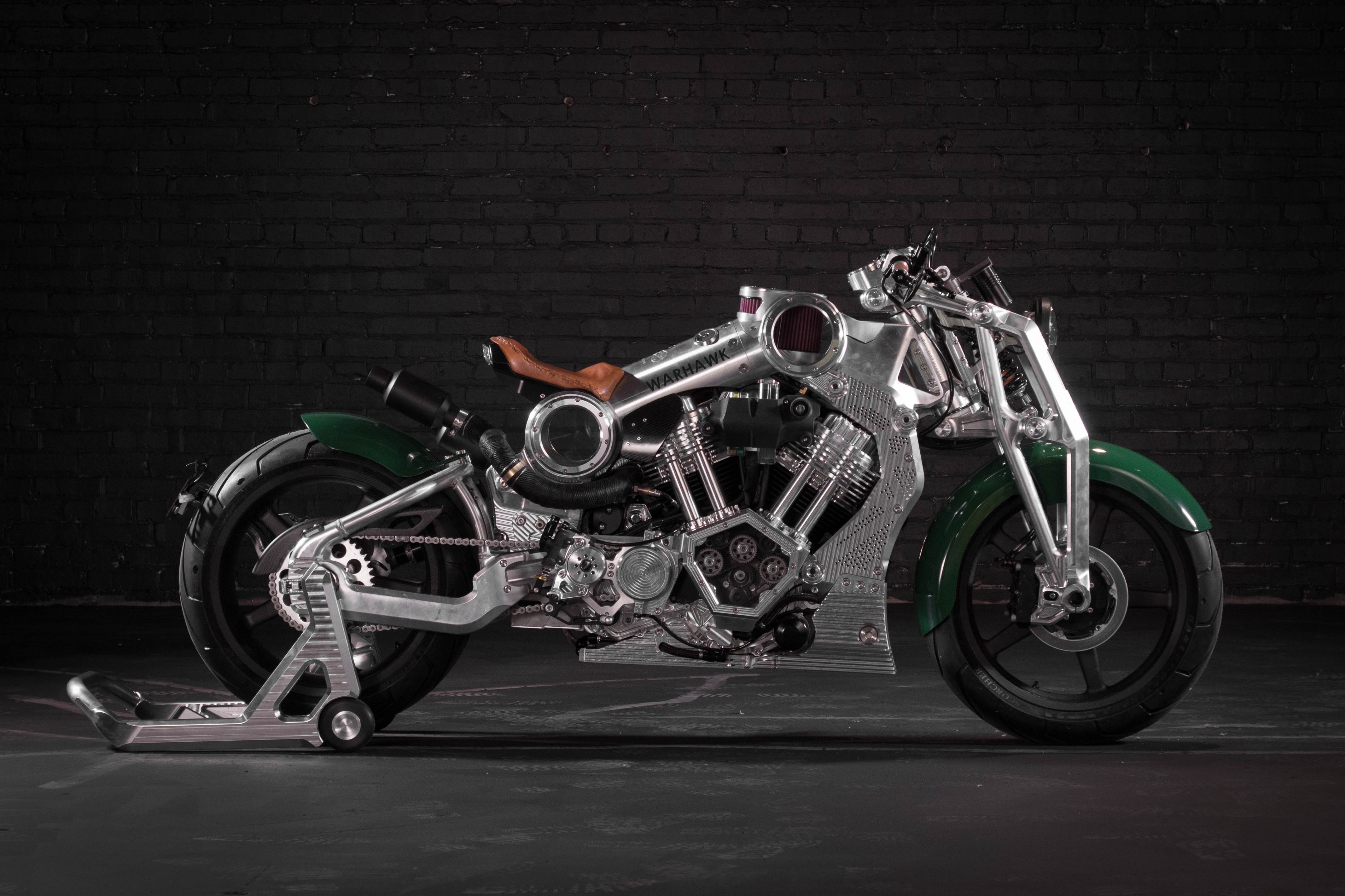 Curtiss Warhawk 2018 - moto che tac thu cong gia 105.000 USD hinh anh