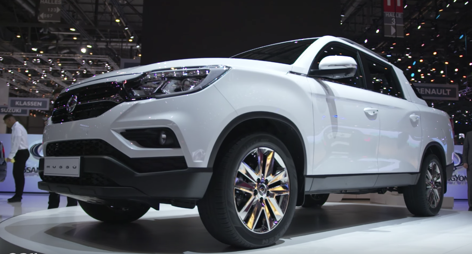 Ban tai SsangYong Musso 2018 vua ra mat hinh anh