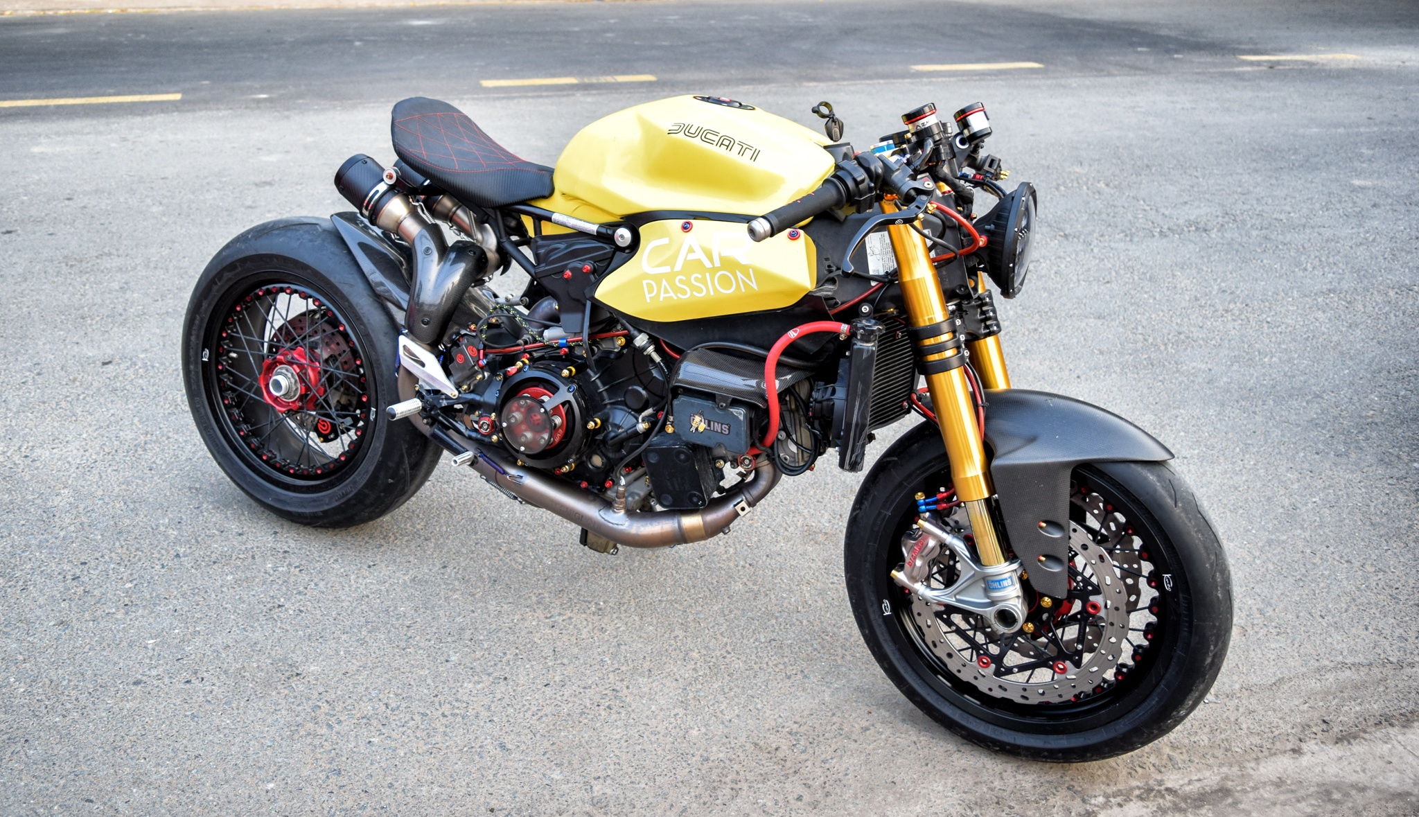 Ducarti 1199 độ caferacer ảnh 1 Ducarti 1199 do caferacer anh 1