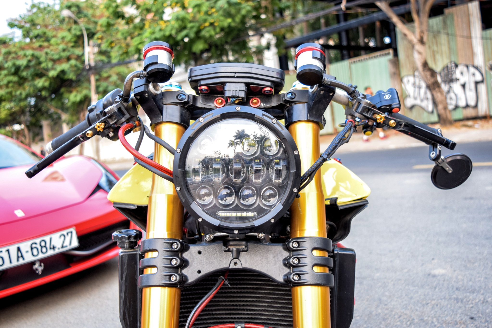 Ducarti 1199 độ caferacer ảnh 2 Ducarti 1199 do caferacer anh 2