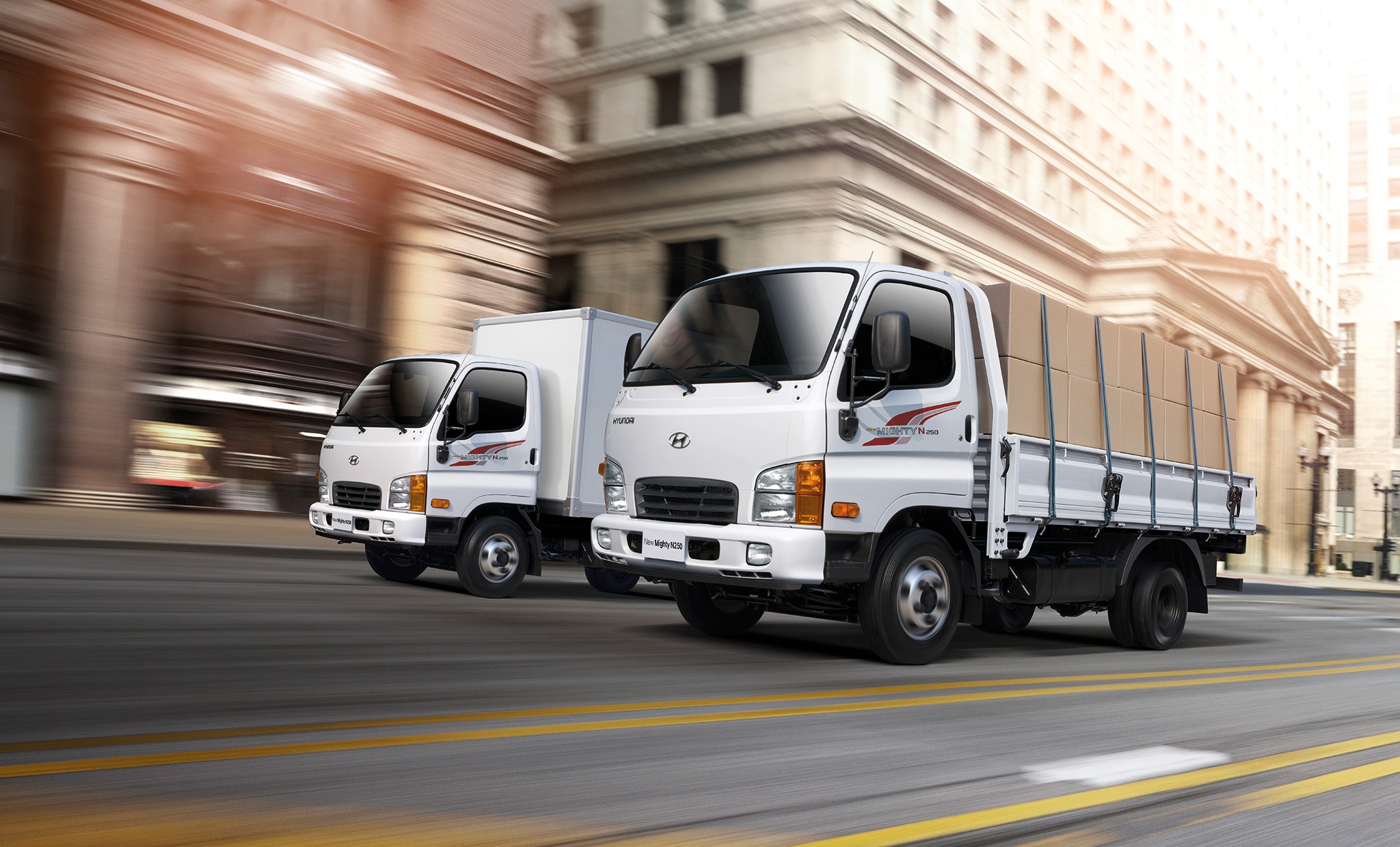 Hyundai ra mắt xe tải ảnh 1 Hyundai ra mat xe tai anh 1