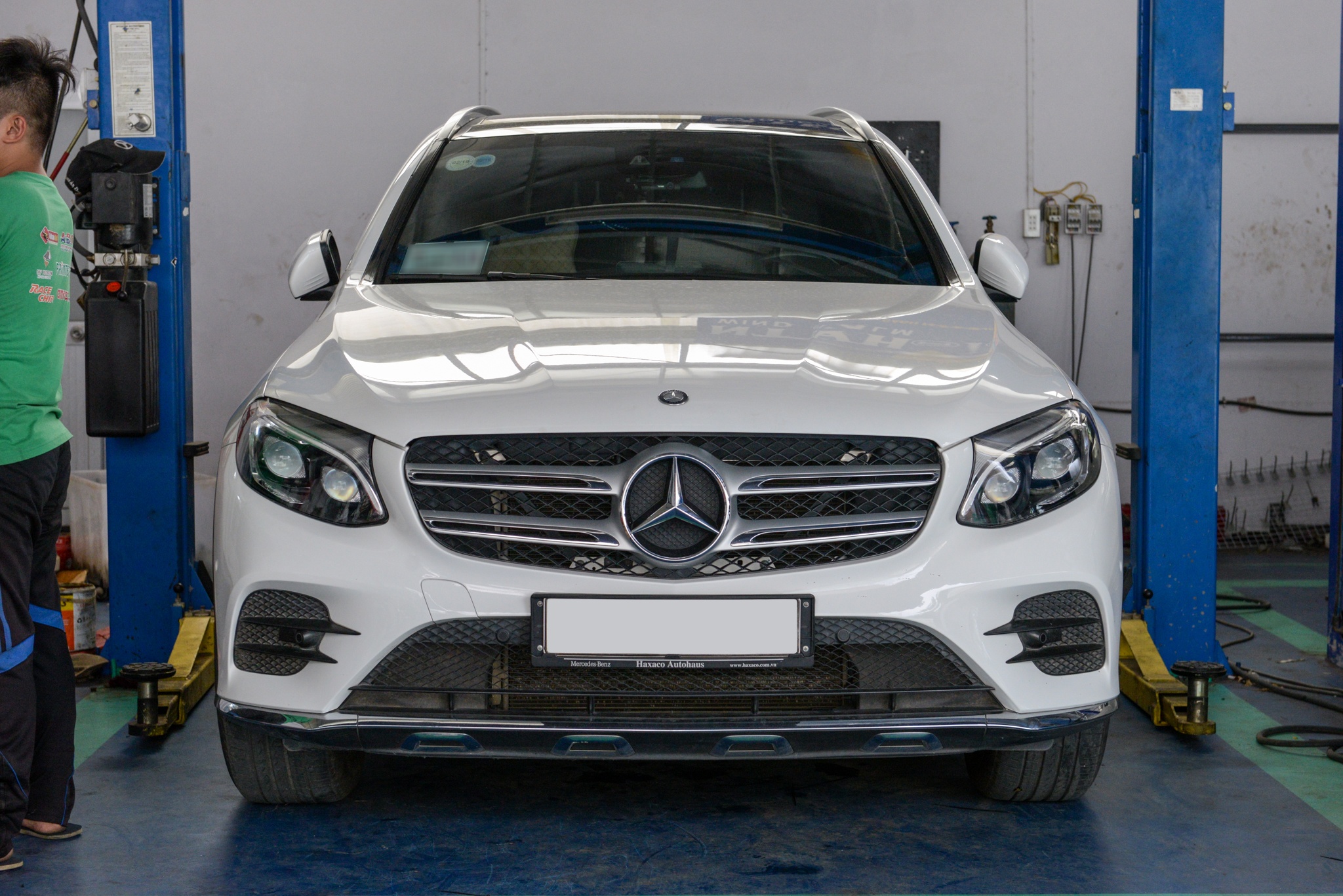 Do 'ong tho' vi sai cho Mercedes-Benz GLC nhu the nao? hinh anh