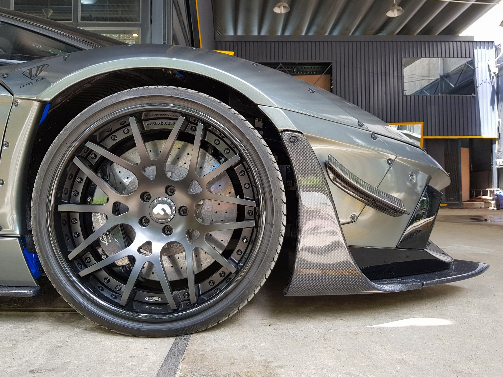 sieu xe Lamborghini Aventador do anh 5