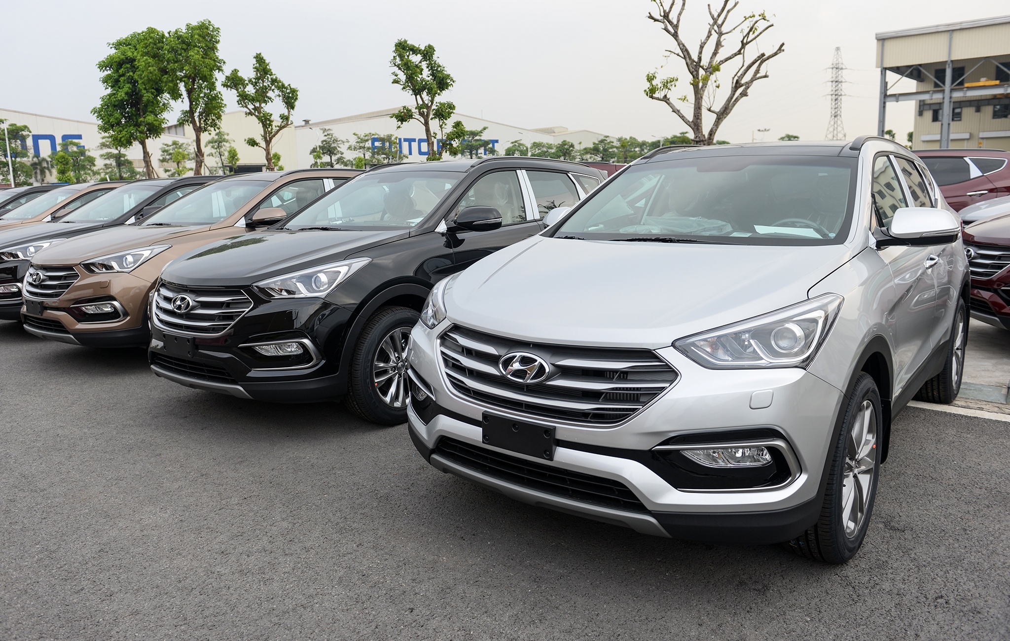 Hyundai SantaFe dung san xuat anh 1