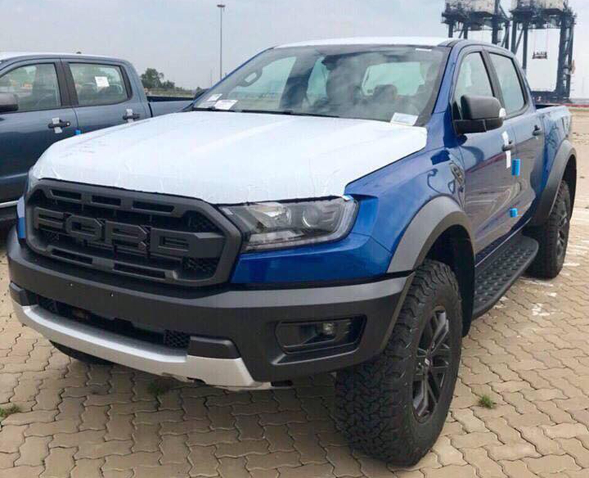 Ford Ranger Raptor cap cang Sai Gon, chuan bi ra mat vao thang 10 hinh anh