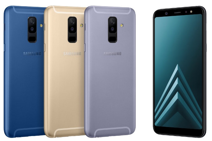 Samsung Galaxy A6 va A6+ gia tu 6,9 trieu o VN hinh anh