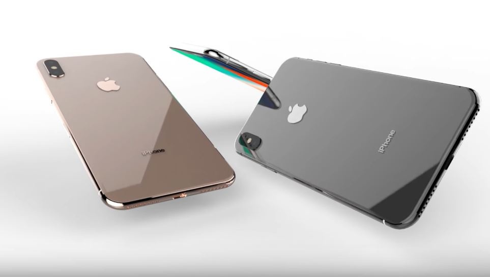 Concept mau iPhone X Plus 2018 cua Apple hinh anh