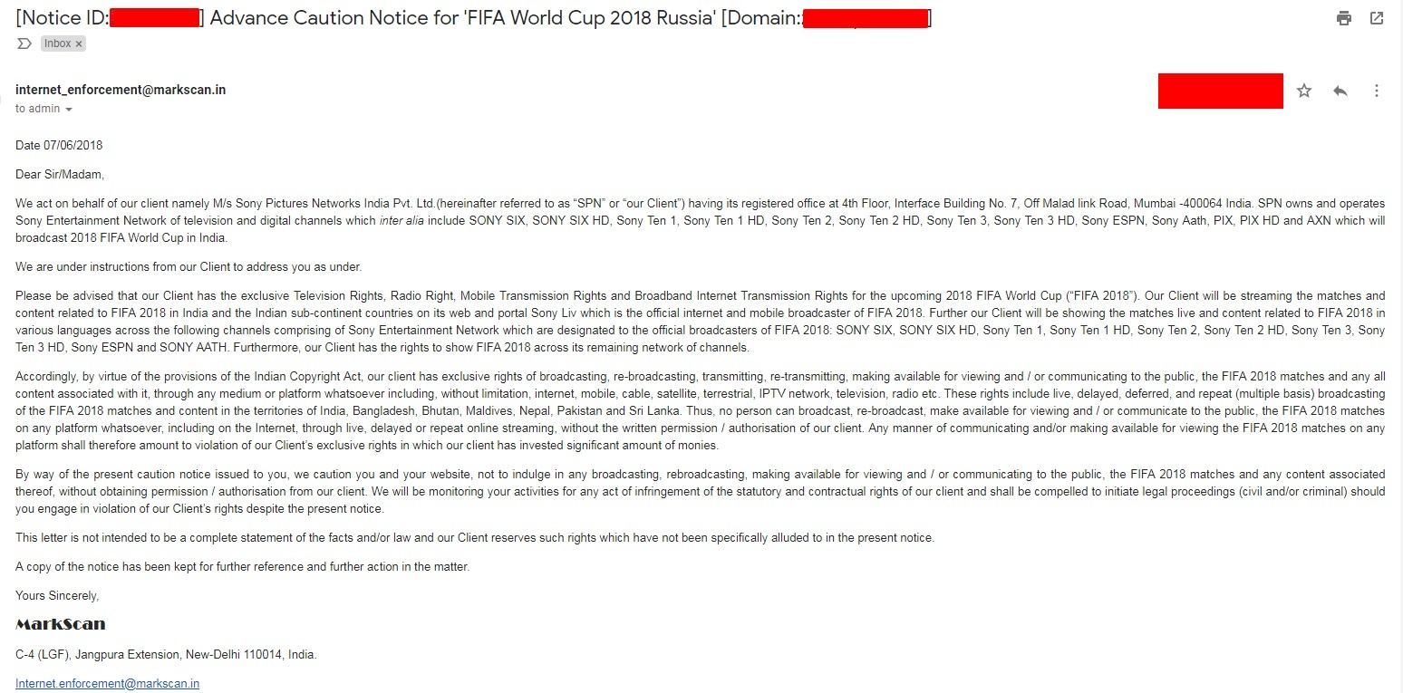 Sony cảnh báo bản quyền World Cup ảnh 1 Sony canh bao ban quyen World Cup anh 1