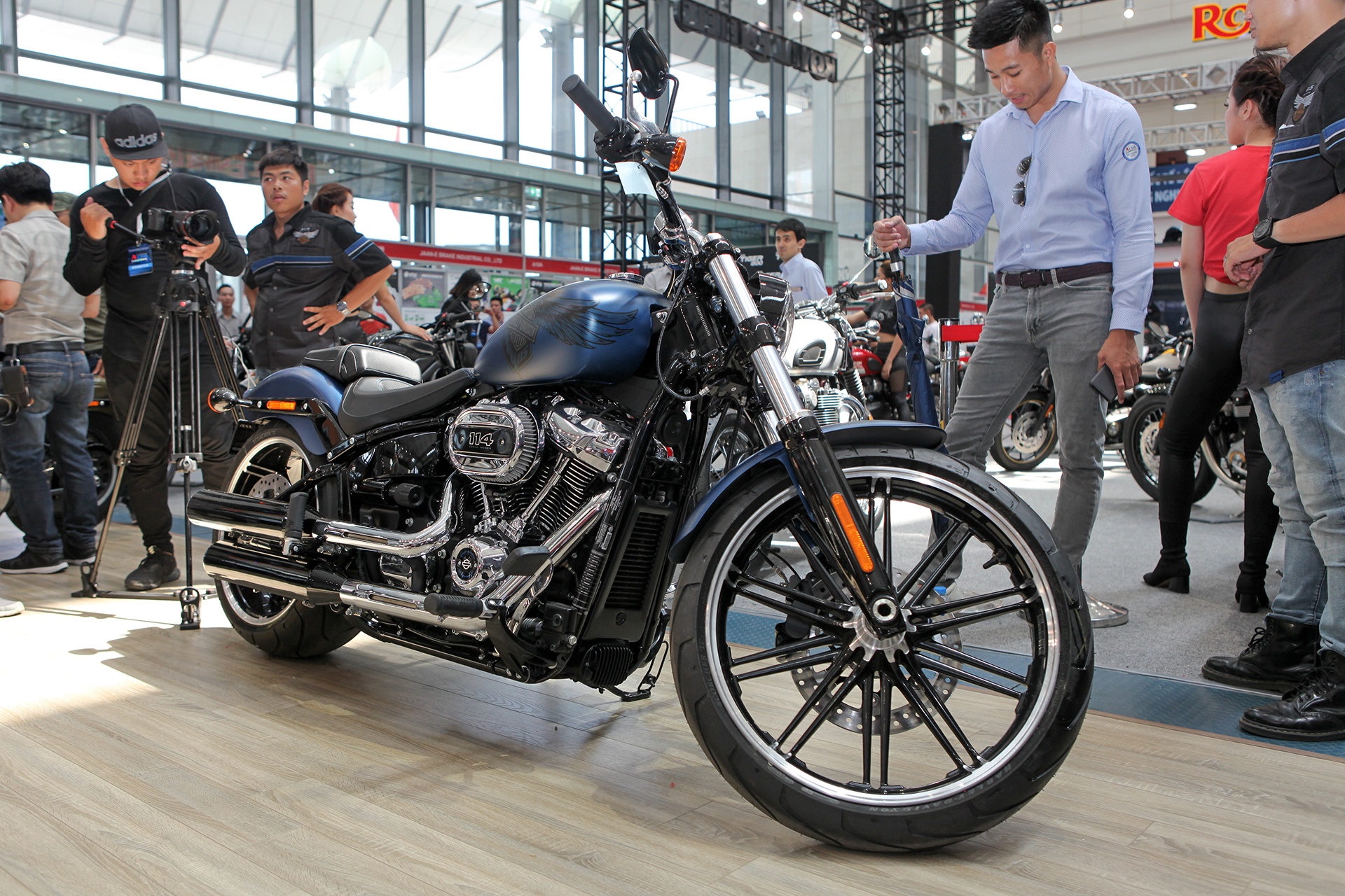 Can canh Harley-Davidson BreakOut 115 Anniversary anh 1