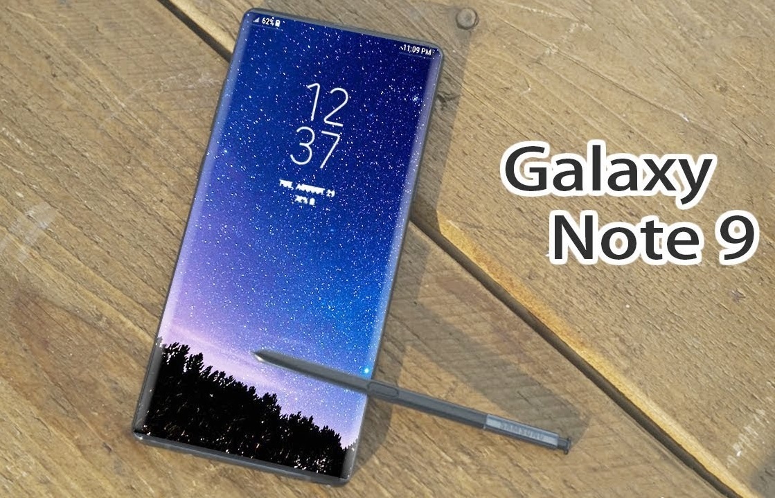 Galaxy Note 9 co the dung man hinh vo cuc, dang giong Note 8 hinh anh