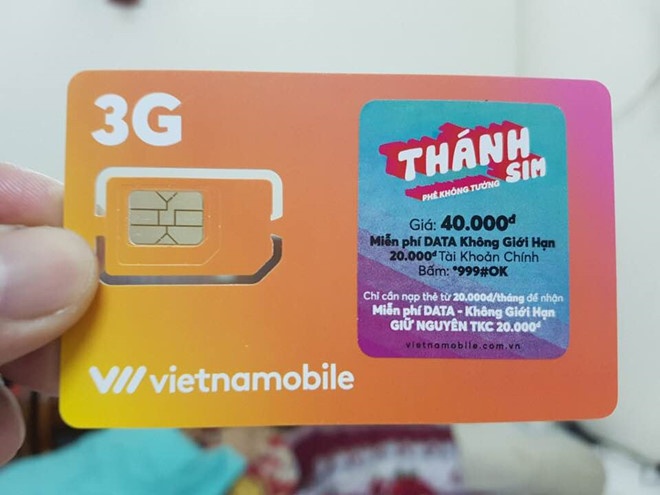 Sau con sot 'Thanh SIM', Vietnamobile tiep tuc tung 'Sieu thanh SIM' hinh anh