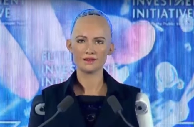 robot sophia den Viet Nam anh 1