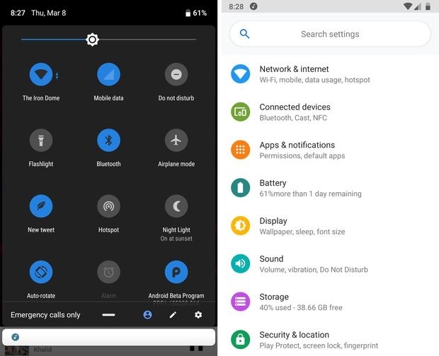 điểm nổi bật trên Android Pie ảnh 1 diem noi bat tren Android Pie anh 1