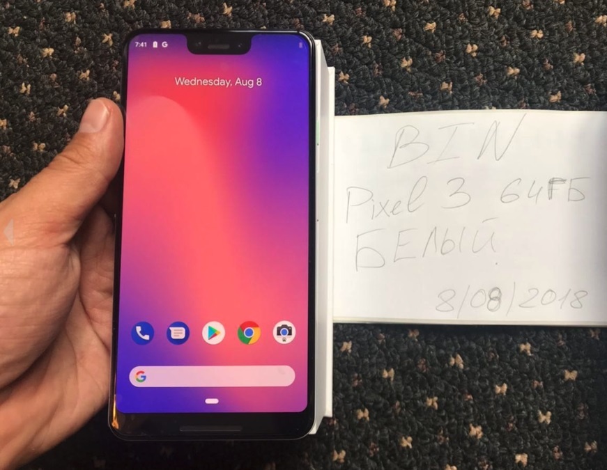 Google Pixel 3 XL lo cau hinh chi tiet trong video moi hinh anh