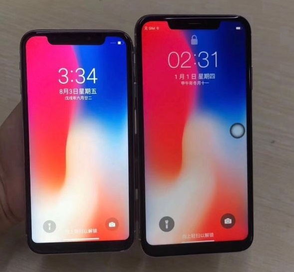 Chua ra mat, iPhone X 2018 va iPhone X Plus da bi lam gia hinh anh