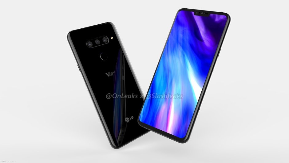 LG V40 lo thiet ke voi 5 camera doc dao hinh anh