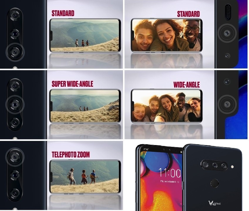 LG V40 ThinQ 5 camera ảnh 1 LG V40 ThinQ 5 camera anh 1