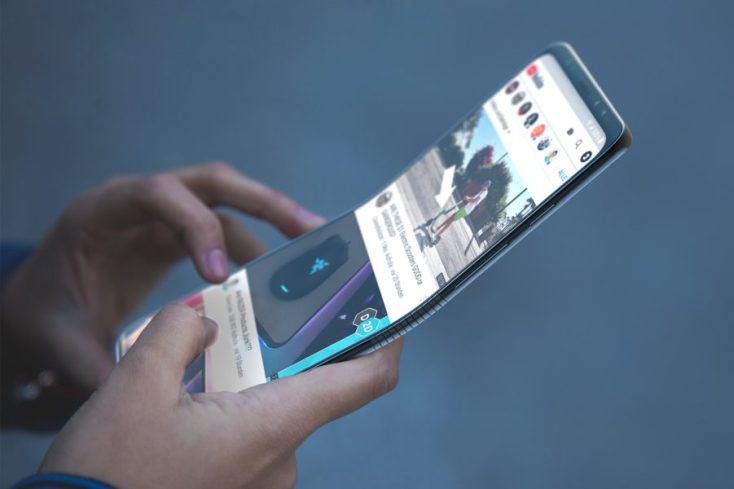 Smartphone man hinh gap, tich hop 5G se som ra mat hinh anh