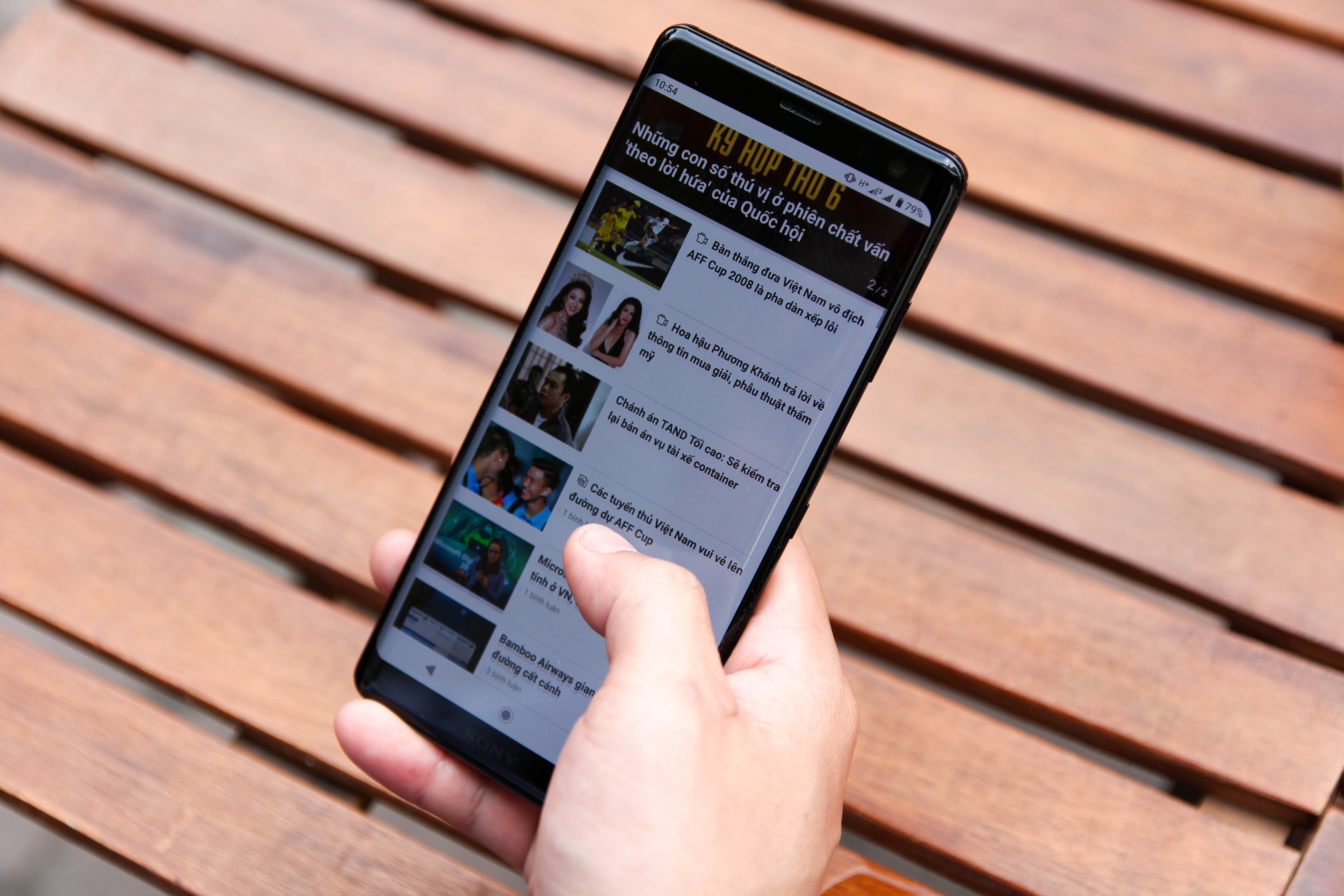 đánh giá Sony Xperia XZ3 ảnh 2 danh gia Sony Xperia XZ3 anh 2