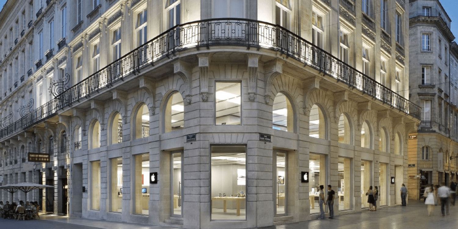 Apple Store Bordeaux bi dap pha hinh anh