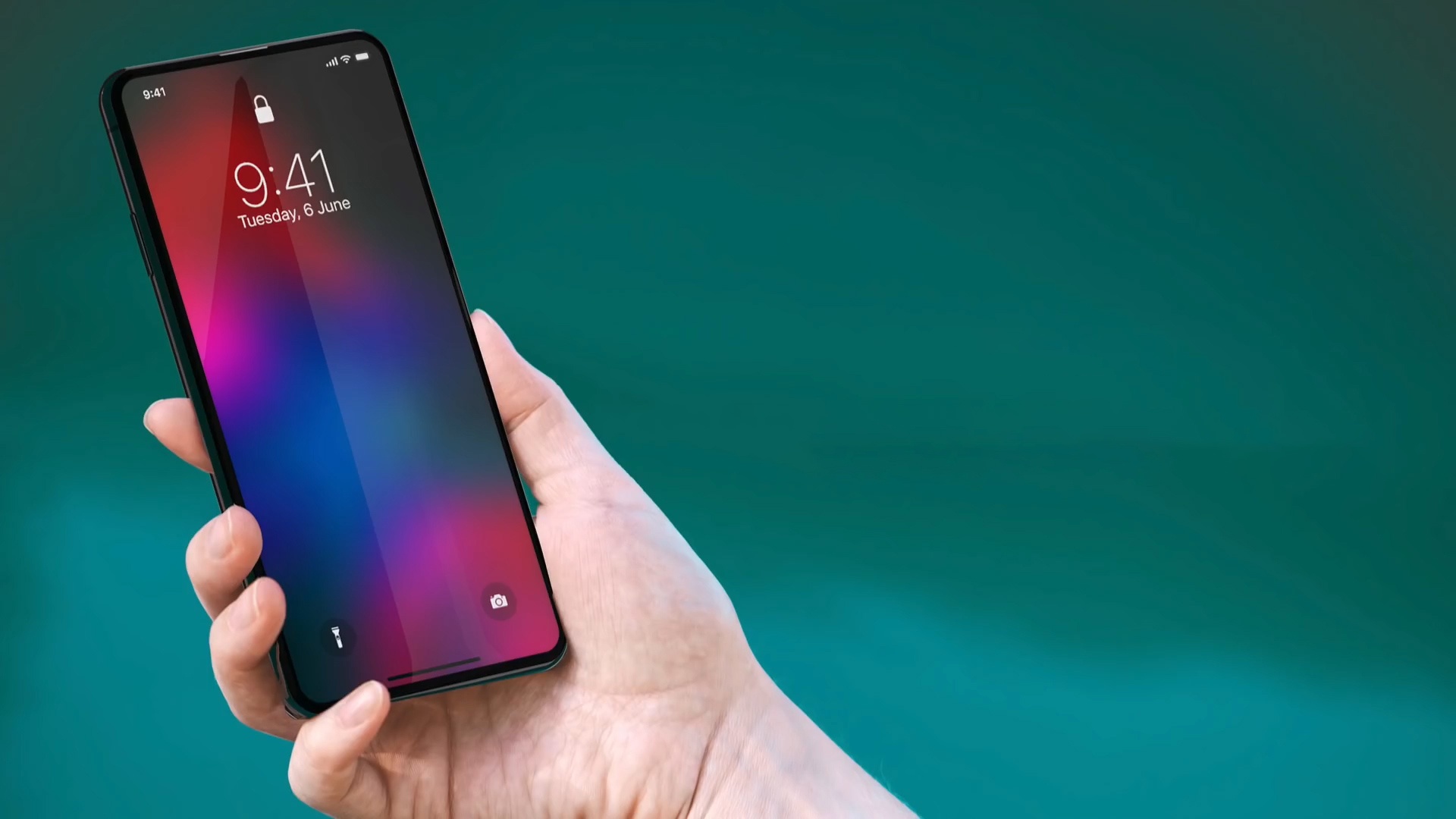 Ban dung mau iPhone X2 voi thiet ke truot doc dao hinh anh