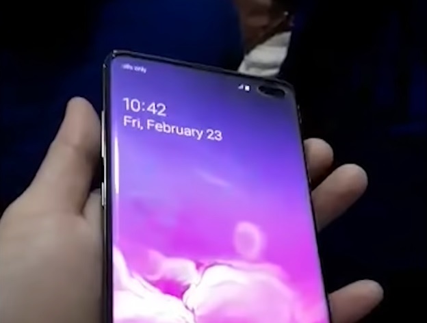 Samsung Galaxy S10 Plus lo anh thuc te hinh anh