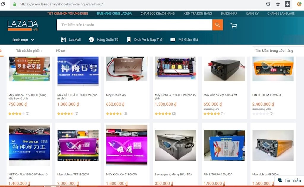 thiet bi lap sung Lazada anh 1