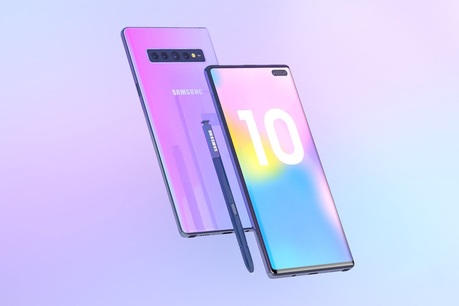 Ban dung Galaxy Note 10 voi 6 camera, man hinh Infinity-O hinh anh