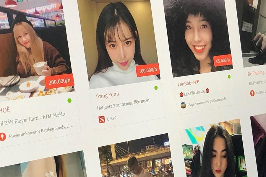 Dich vu choi game cung gai xinh gia 50.000 dong/gio o VN hinh anh