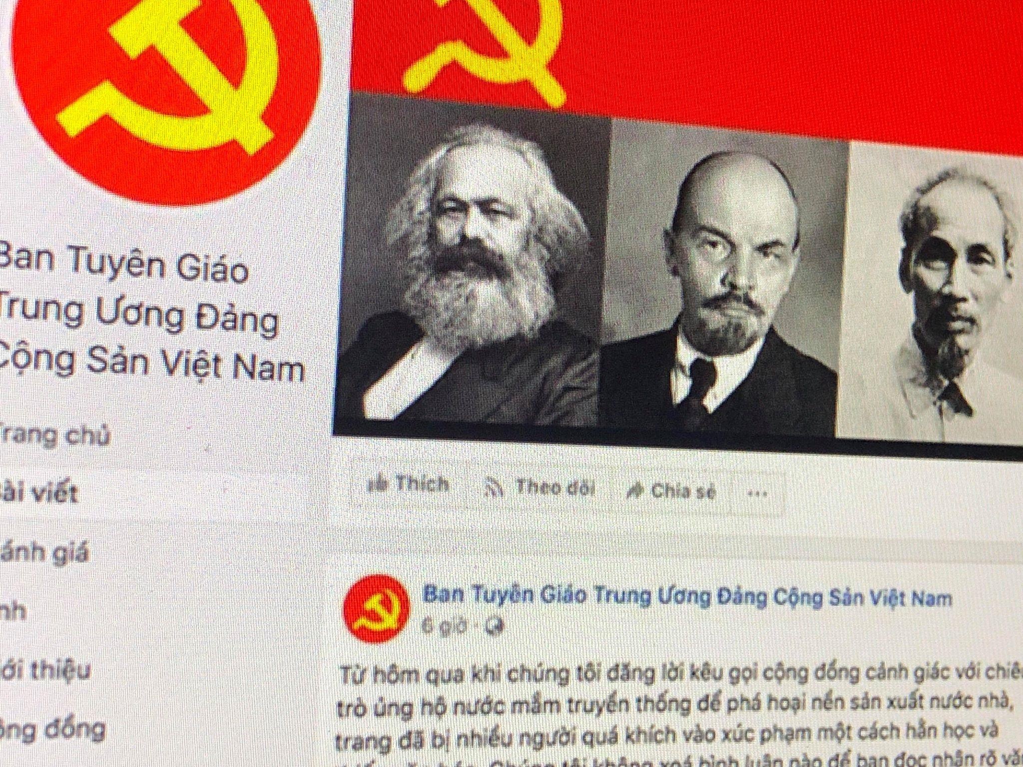 Facebook 'tram' tai khoan mao danh Ban Tuyen giao Trung uong hinh anh
